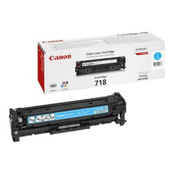Canon 718 Colour Laser Toner Cartridge Cyan